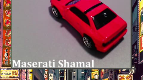 Hot Wheels Maserati Shamal + Soulful R&B: Luxury Vibes Only! #one64project