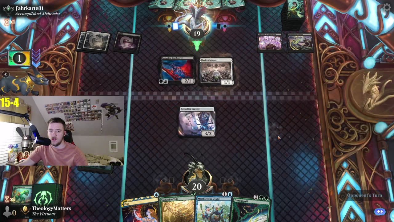Magic Ranked but I Build a New Deck After 5 Wins! | Alchemy Magic Ranked