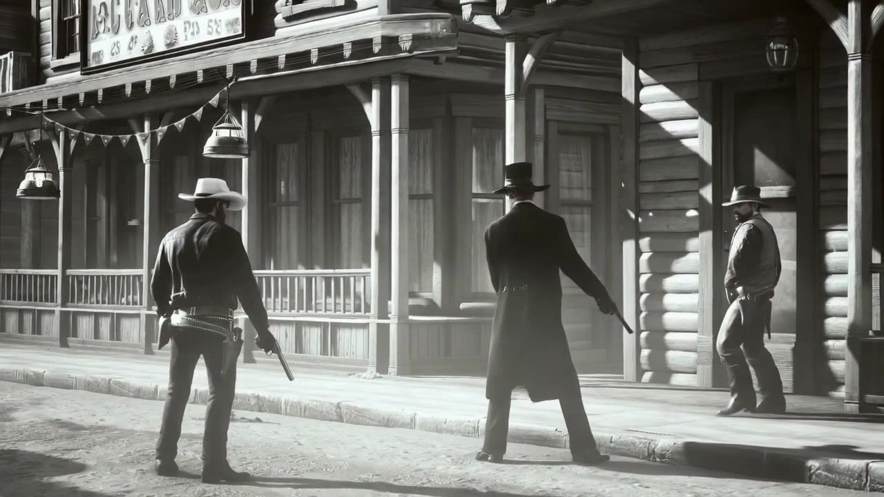 A.I Silent western shootout