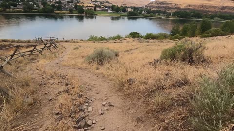 Bike Ride Along Cliffs And River