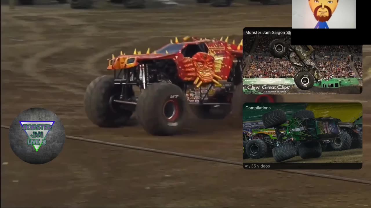 Monster Jam Destructive Backflips (REACTION)