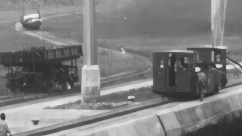 Panama Canal in 1912 🚢 Rare Footage Restored in 4K | A World-Changing Project! 🌎