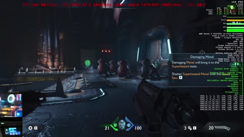 Doomsday Quickie Zotac Solid Core 2.5 slot 5080 vs Doom DA w FPS Stats