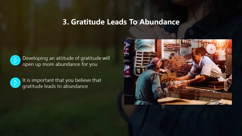 The Attitude of Gratitude - Part Ten
