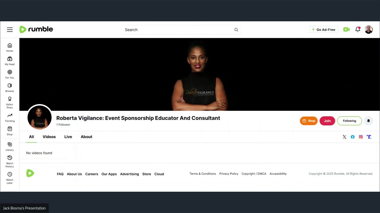Roberta Vigilance: Event Sponsorship Educator And Consultant