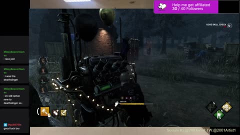 Dead By Daylight random Livestream