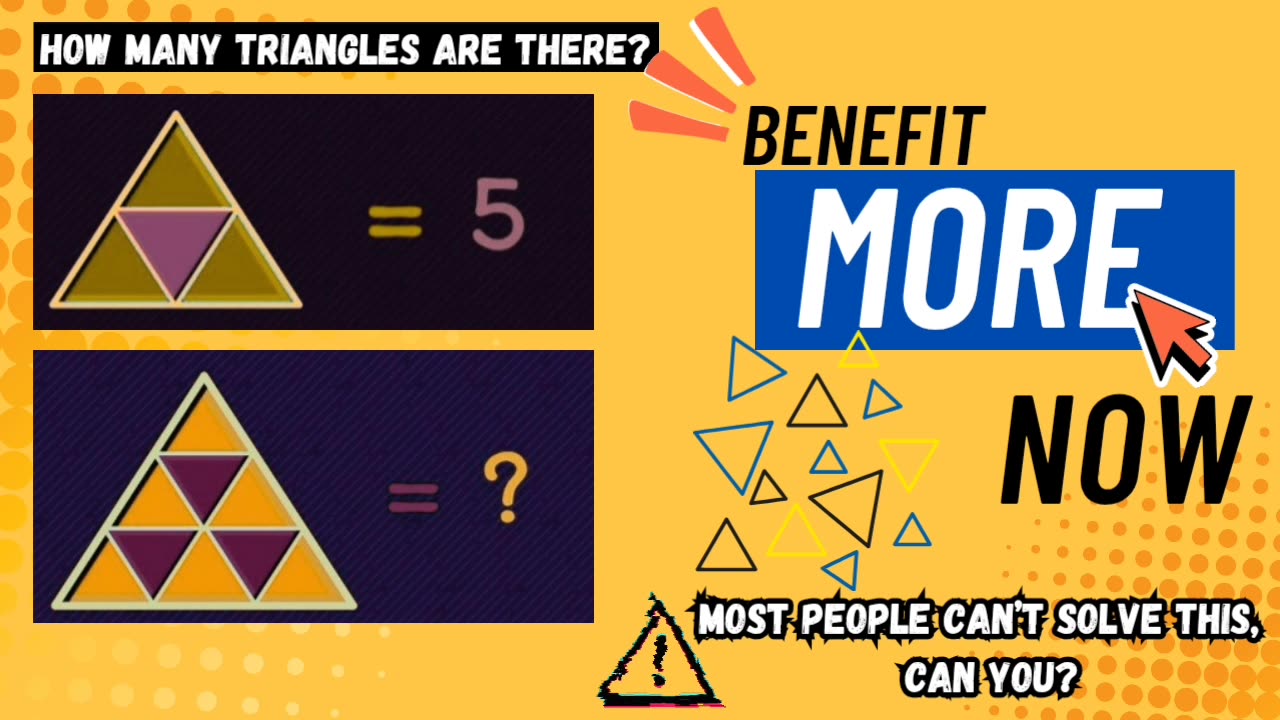 How many triangles are there? 🔺️
