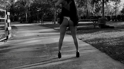 A sensual black and white shoot