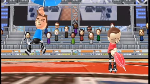Wii Play: Motion - Two-Player Wind Runner Versus Mode