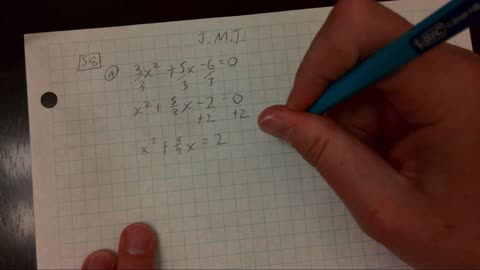 Saxon Algebra 2 Lesson 58 (a)