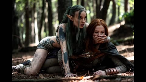 Handgag Scenes with Monster Girls Part 4