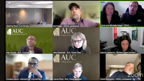 AUC Proceeding #29307 Oyen 1 + 2 Solar Day 2 part 1