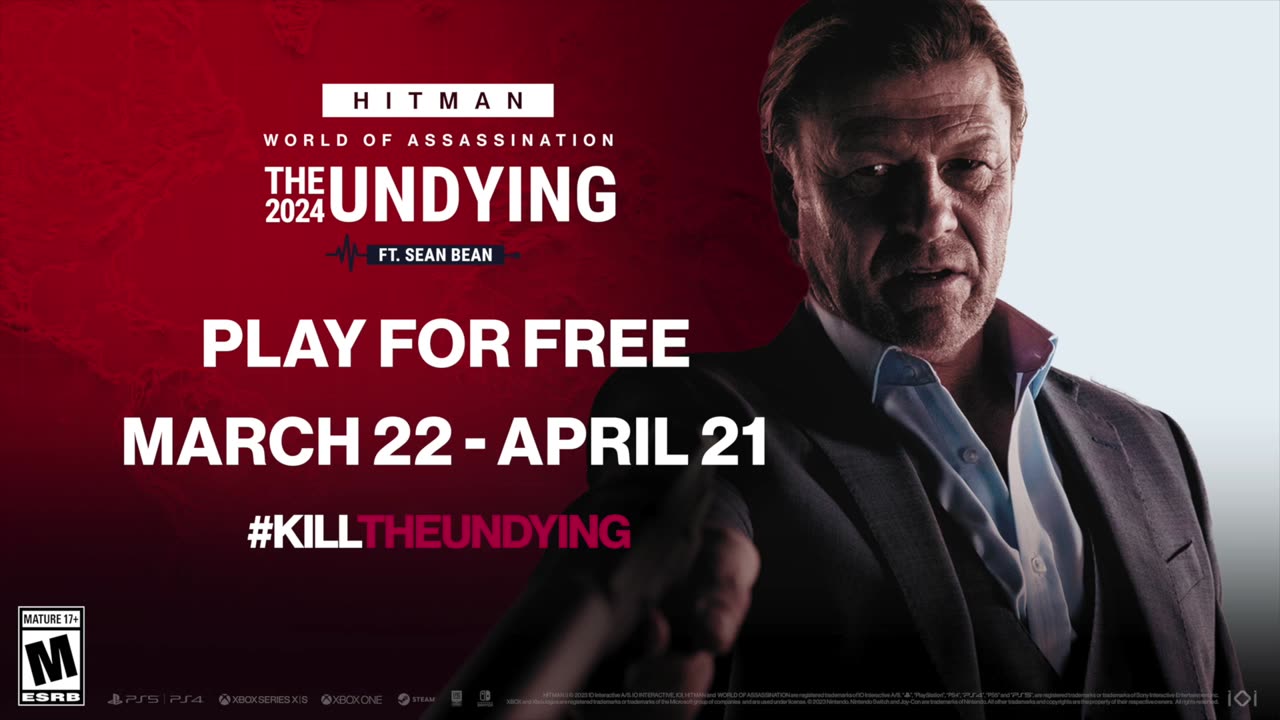 HITMAN World of Assassination - The Undying 2024 Launch Trailer