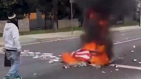 They invade. We respond with free food and free housing. And this is how they