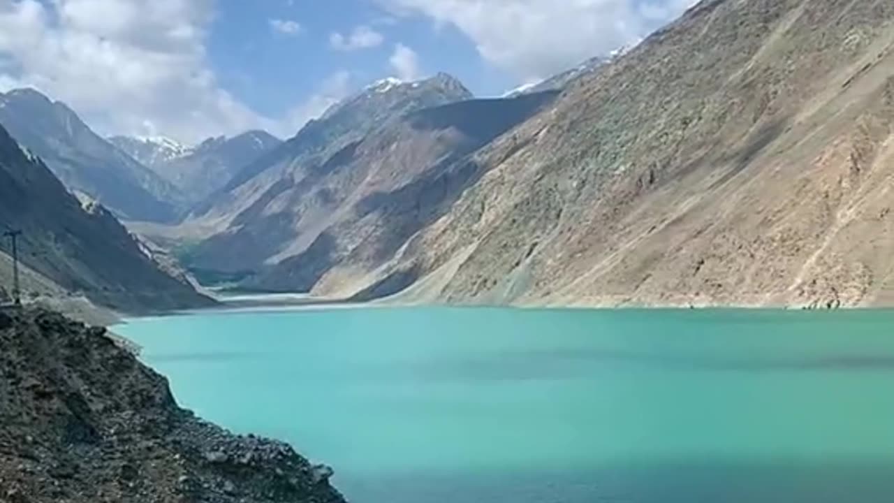“Satpara Lake 🇵🇰 – The Hidden Sapphire of Skardu | Nature Shorts”