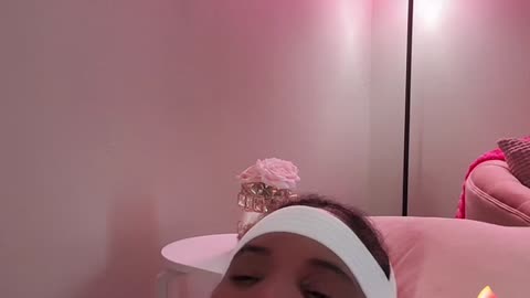 SAVANNA LAID UP IN BED RECOVERING AFTER THROAT SURGERY