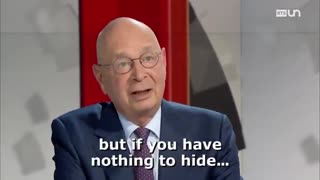 WEF’s Klaus Schwab: In the New World, You Must Accept Total Transparency