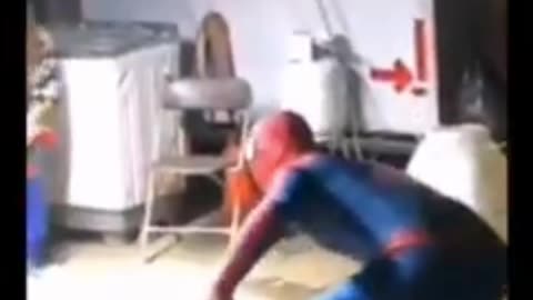 He is the real spiderman