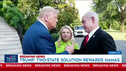PRESIDENT TRUMP: The two state solution rewards Hamas.