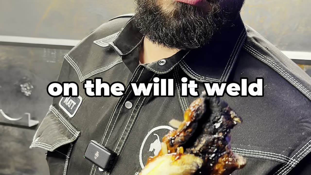 Will a McRib Weld?! 🤔😆👀