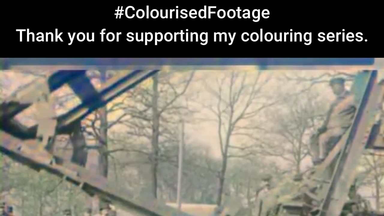 Breaking Barriers Boirault Machine 1917 #ColourisedHistory