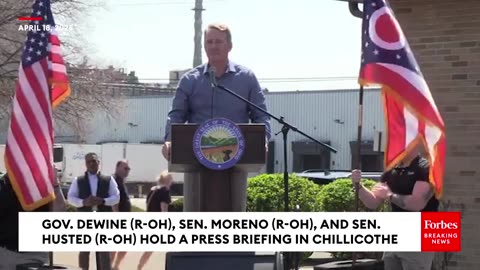 Gov. DeWine, Husted, And Moreno Hold Press Briefing To Discuss job Growth In Ohio