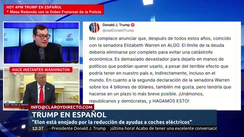 EN VIVO Y EN ESPAÑOL, Trump recibe en la Casa Blanca a Canciller de la República Federal de Alemania