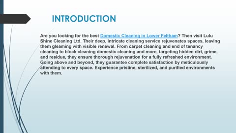 Looking for the best Domestic Cleaning in Lower Feltham