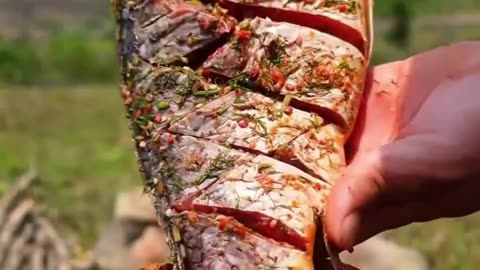 Cooking fish 🔥