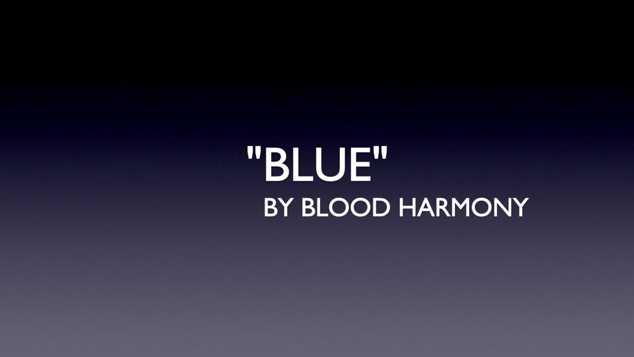 BLUE – Blood Harmony | Folk Pop Acoustic Song About Longing and Change