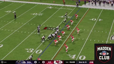 Ravens vs Chiefs – Madden Penalty on Lamar Jackson