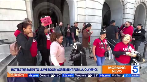 California Democrats mandating $30 an hour minimum wage for hotel workers during the Olympics'