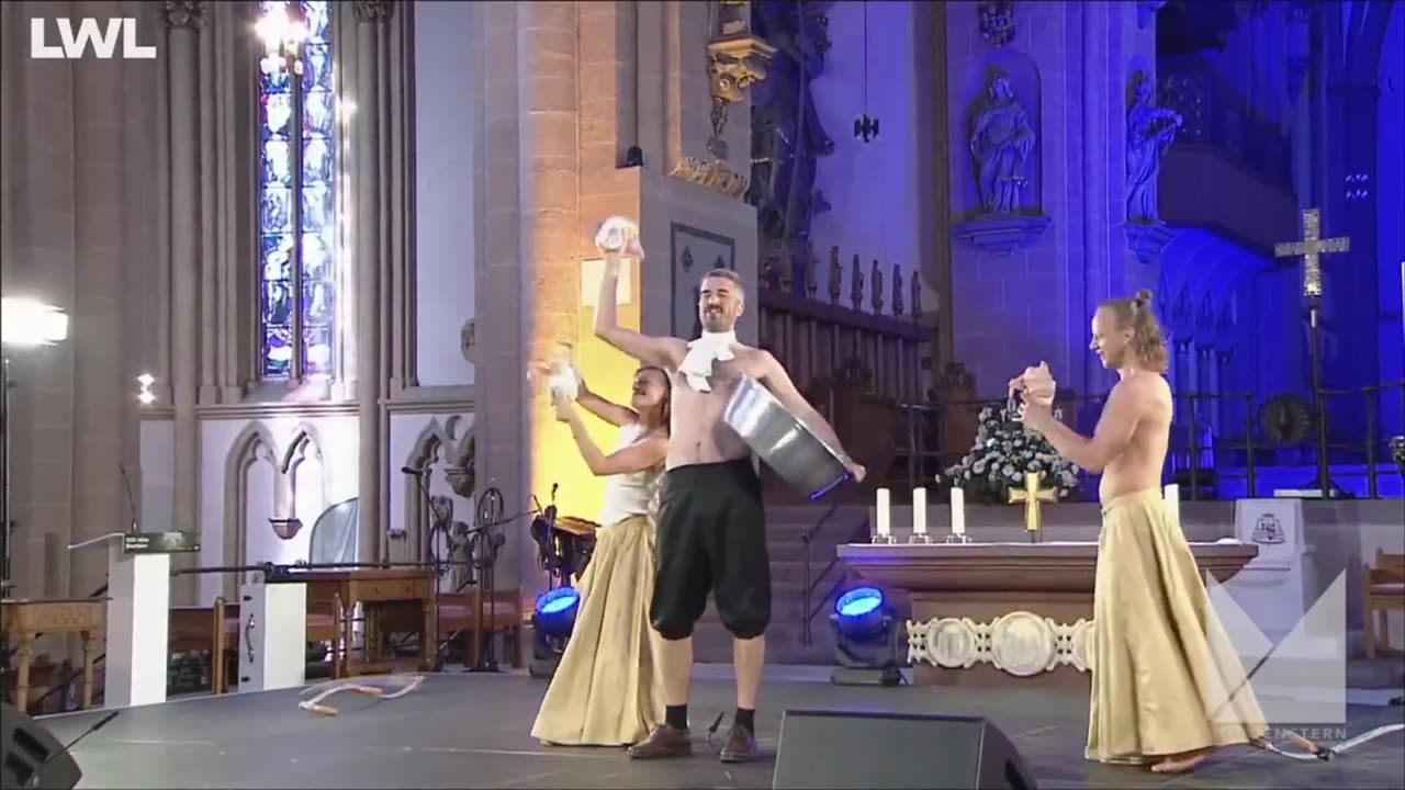 Christian’s outraged in Germany over shocking ‘woke’ performance in Paderborn Cathedral.