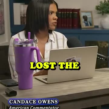Candace Owens talking about how the Zionists have lost.