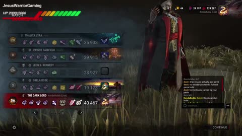 Turning a Survivor Win into a Blood Warden Victory complete with Crybabys