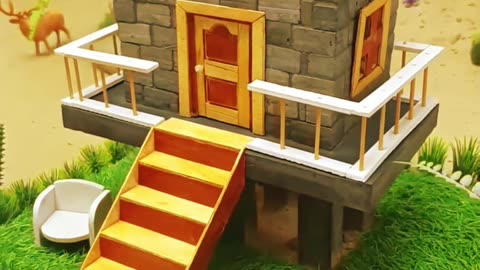 Most Satisfying DIY Tiny House Build 🏠✨ | Miniature House Making ASMR
