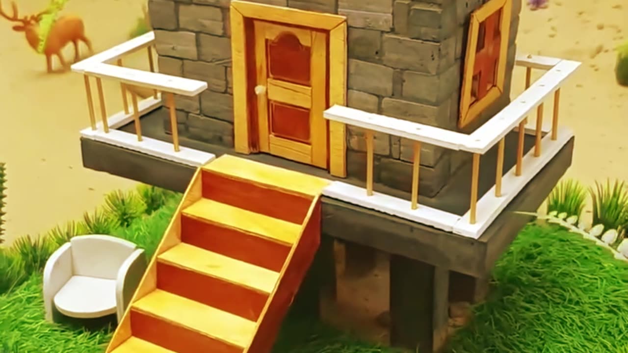 Most Satisfying DIY Tiny House Build 🏠✨ | Miniature House Making ASMR