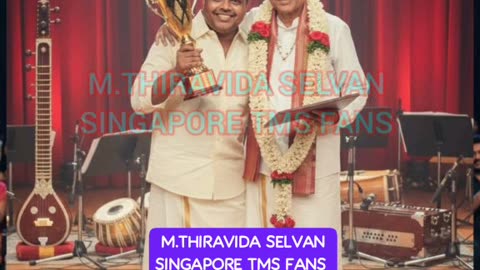 ONE SUN ONE TMS LEGEND M.THIRAVIDA SELVAN SINGAPORE 2026