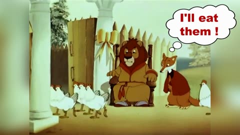 This fox ate all the chickens of lion! The Builder Fox. 🎬✨❤️ ⏰
