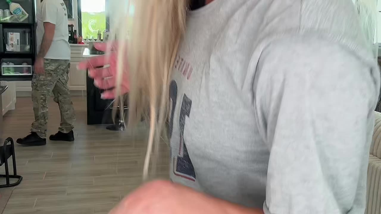 She saw an opportunity and took it...