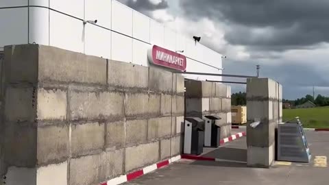 Concrete Bunker Gas Station Opens in Donetsk City