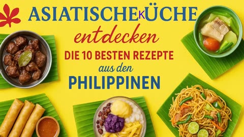 Die Asiatische Küche Entdecken - Die 10 Besten Rezepte aus den Philippinen