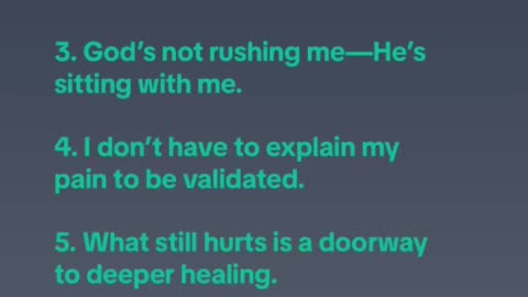 6 Healing Truths to Hold Onto