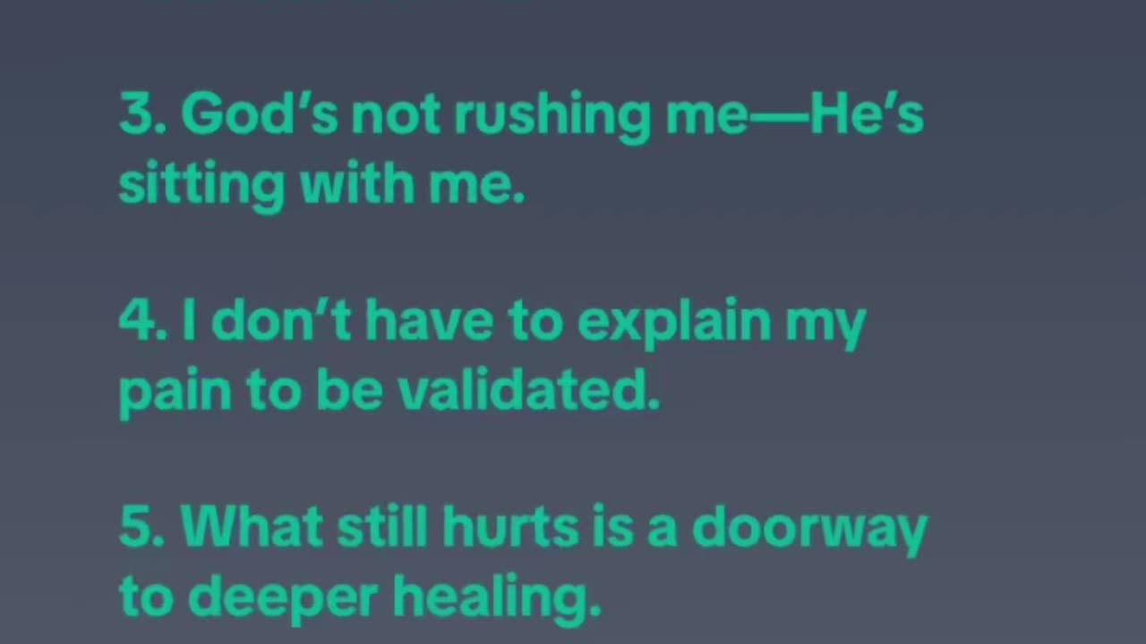 6 Healing Truths to Hold Onto