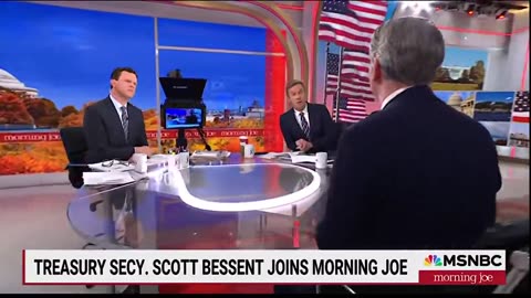 Treasury Sec. Scott Bessent just EMBARRASSED MSNBC