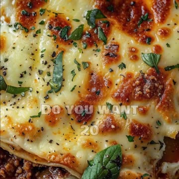 WHITE LASAGNA TOO SOFT? (THE CRUNCH TRICK!) 🚫🍝🌿