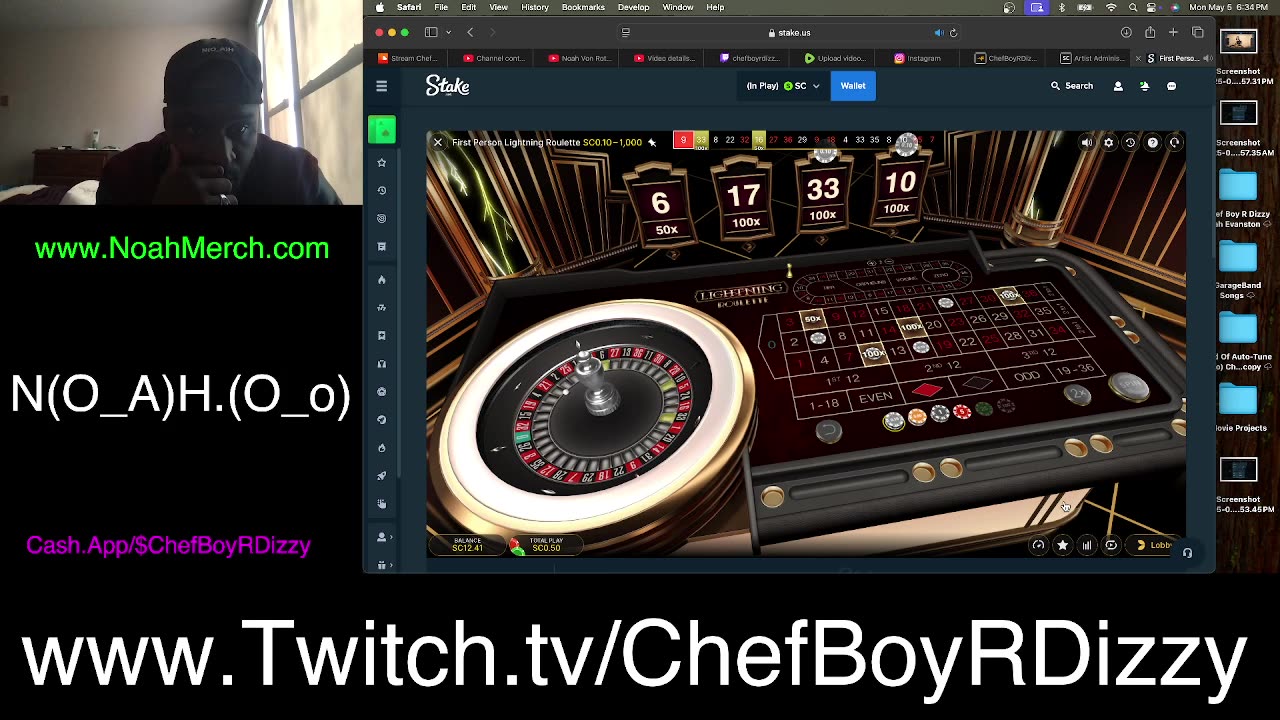 Chef Boy R Dizzy VLOG: @Twitch #Stream (O_o) #May #5 #2025 (O_o) www.Twitch.tv/ChefBoyRDizzy