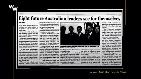 JEW SUPREMACIST RACISTS hijack australia