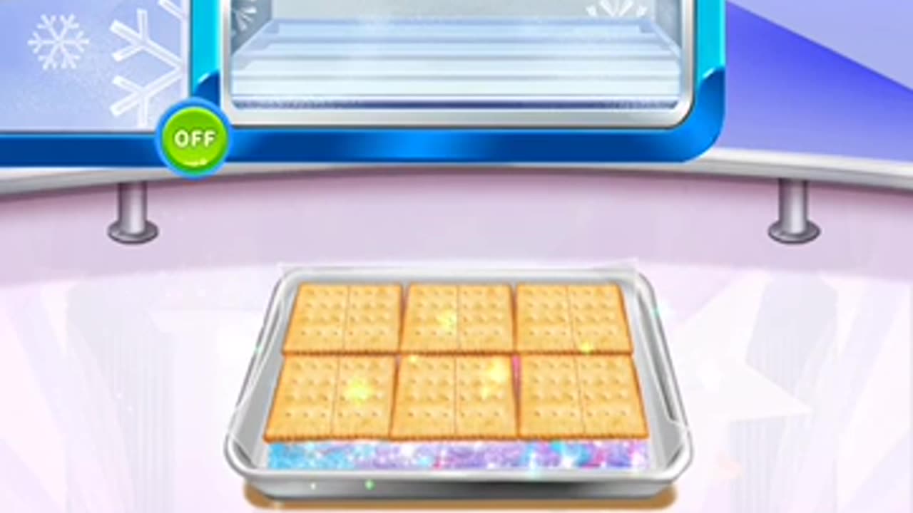 🌌🍦 Galaxy Ice Cream Sandwich – Magical Dessert in Unicorn Cooking! 🦄✨