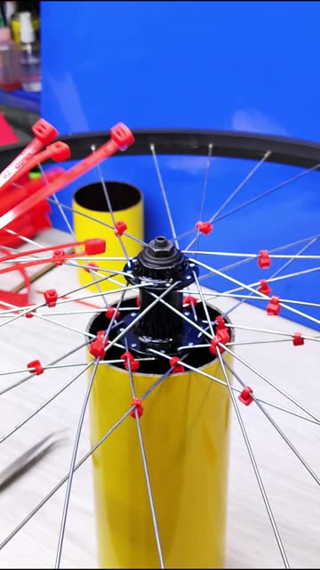 Your bicycle wheels are now super strong! Advanced technologies.